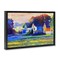 Stupell Industries Vibrant Gloucester Houses Floating Frame By Greg Gorham
